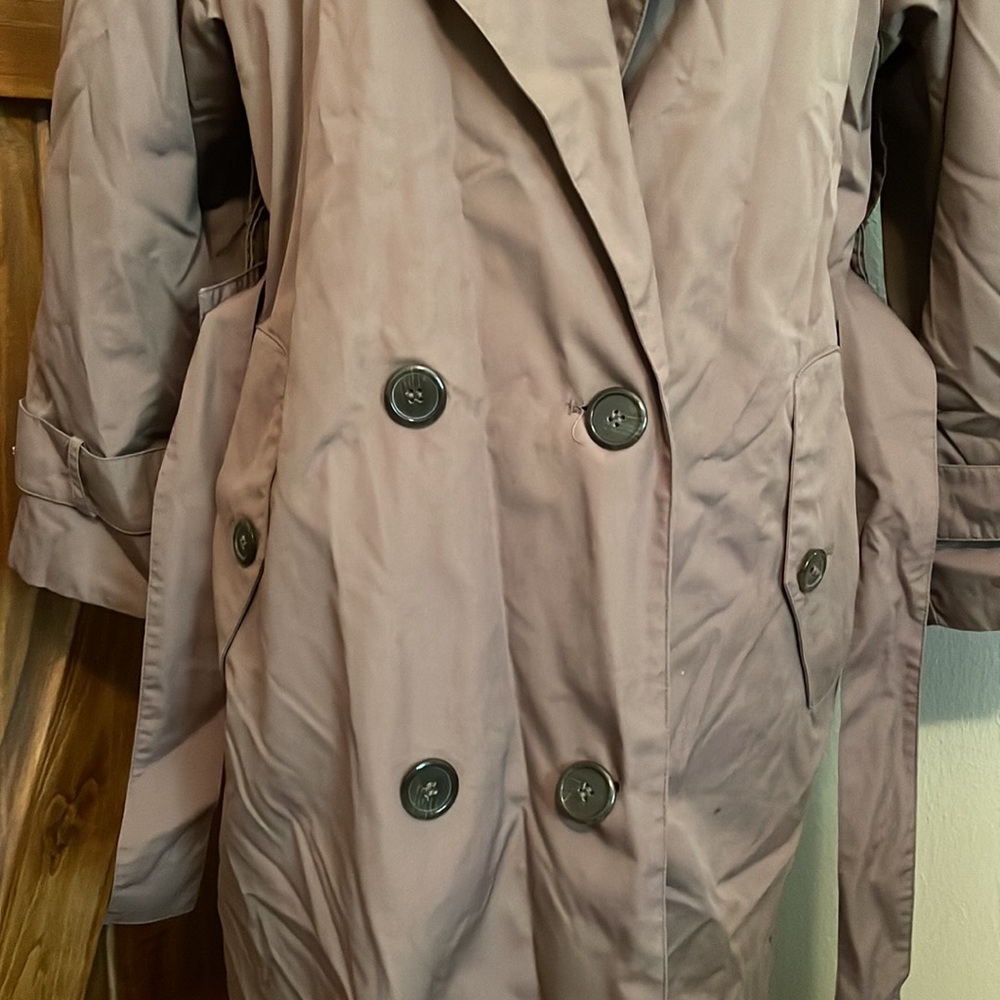 Vintage Oversized Trench Coat - Picture 4 of 11